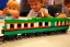 Placeholder: Lego Train in lego riomaggiore lego italian town lego sea