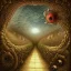 Placeholder: a long road inside the pupil of a human eye, gregory grie, naoto hattori, mihai criste, sara arasteh, 8k resolution, high-quality, fine-detail, intricate, digital art, detailed matte, volumetric lighting, dynamic lighting, surreal,