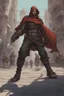 Placeholder: Male human rogue i na city