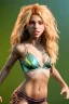 Placeholder: Shakira artist, Realistic image, natural waist up portrait, natural busty , perfect eyes, glow, circle iris, eye liner. spray line make up, glow. lips, gold. big rings piercing, led ornament. coat, vibrant color, highly detailed, art stations, concept art, smooth, unreal engine 5, god lights, ray tracing, RTX, lumen lighting, ultra detail, volumetric lighting, 3d, finely drawn, high definition, 4k.