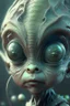 Placeholder: Alien child,highly detailed, artstation, sharp focus