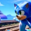 Placeholder: sonic races the subway