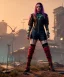 Placeholder: Billie Eilish, in stockings, cyberpunk2077