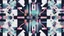 Placeholder: digital glitch pattern snowflake geometric abstraction