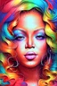 Placeholder: Beyonce, graffiti art, splash art, street art, spray paint, oil gouache melting, acrylic, high contrast, colorful polychromatic, ultra detailed, ultra quality, CGSociety, by Jasmine Becket-Griffith