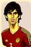 Placeholder: Kaka Brazilian football player cartoon 2d