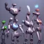 Placeholder: cartoon robot party