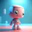 Placeholder: Tiny cute toy, standing character, soft smooth lighting, soft pastel colors, skottie young, 3d blender render, polycount, modular constructivism, pop surrealism, physically based rendering, square image.