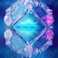 Placeholder: cristal angelic crystalline, blue,pink , cosmic, opalescent, gemstones, crystals, other worldly,water,bright, ice background, snow lake blue