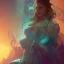 Placeholder: Defender of the light, a masterpiece, 8k resolution, fantasy concept art, Anna Dittmann, dynamic lighting, hyperdetailed, Splash screen art, trending on Artstation, deep color, Unreal Engine, volumetric lighting, Alphonse Mucha, Jordan Grimmer, purple and aqua complementary colours