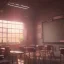 Placeholder: girl study classroom, unreal anime style, unreal engine 5, studio lighting --ar 2:1