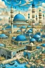 Placeholder: Imagine a city of Islamic art