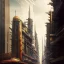 Placeholder: Vignola classicism architecture Metropolis, otto hung, friz Lang ,renaissance painting, matte painting,romanticism painting,cyberpunk,detailed facades, retrofuturistic