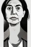 Placeholder: Portrait of powerful female politician
