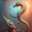 Placeholder: biomorphic seahorse morphed with electronic wiring and mixed with lighting, Nanopunk and Biopunk with cyberpunk look,golden hour,MTG,digital painting, wonderful ambient colors, art by Jarosław Jaśnikowski mixed with Sheila Martin mixed with Fletch mixed with Frank Sun mixed with Anna Dittmann mixed with Alena Aenami.