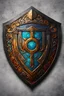 Placeholder: shield colorful, runes