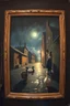 Placeholder: pin hole cam, master oil painting by Rembrandt, Nightmare on duck street