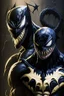 Placeholder: Venom and batman