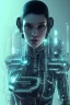 Placeholder: cyberpunk, glass head, women, portrai, open mouth, perfect skin, tron, cyborg , perfekt, real, dream, hr giger