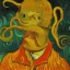 Placeholder: portrait of an octopus Vincent van Gogh style