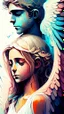 Placeholder: A angel couple more detail more colorful fix the mistakes