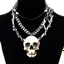 Placeholder: bones punk fashion neckless