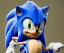 Placeholder: sonic the hedgehog in lightning storm