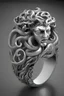 Placeholder: Medusa silver jewellry ring design