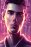 Placeholder: cyberpunk, head, men, portrai