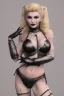 Placeholder: Madonna as evil woman in leather, voluptuous