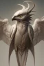 Placeholder: Bird-like creature,artgerm , studio mappa, photorealistic, Hyperrealistic, cgsociety zbrush_central fantasy album cover art 4k hdr 64 megapixels 8k back lit complex elaborate fantastical hyperdetailed