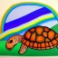 Placeholder: turtle and rainbow