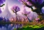 Placeholder: Immersive​ fantasy elven town city in the deep forest with ancient elder tree beautiful blossom nature river 4k full hd