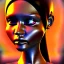 Placeholder: Martian girl, detailed face, portrait, photography, model