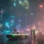 Placeholder: photo quality, unreal engine render, highest quality, stop-motion animation, vivid neon colors, cyberpunk 2077, web analysis, business development, electronic, deep colors in a dark setting background,IT