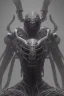 Placeholder: evil berserker, alien, tron, bitcoin eyes, 8k, finely detailed, photo realistic, hr giger