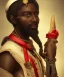 Placeholder: Negro Felipe, african slave, red headband, short beard