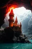 Placeholder: Fire castle kingdom under lava pool