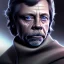 Placeholder: photorealistic jedi mark hamill Star Wars, sharp blue eyes, accurate details, render, cinematic lighting