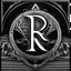 Placeholder: logo with the letter R end N, black and white