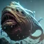 Placeholder: fluid ink angler fish creature, unreal engine 5, 8k resolution, photorealistic, ultra detailed