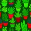 Placeholder: several pot plants