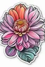 Placeholder: Beautiful flower sticker