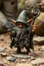 Placeholder: halfling priest thief, and Gnome half goblin invention, winning prize at gnome convention,