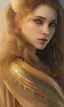 Placeholder: Arab princess , cute, beautiful, long hair, wavy hair, black eyes, head and shoulders portrait, cinematic, realistic, 8k, resolution concept art portrait by Greg Rutkowski, Artgerm, WLOP, Alphonse Mucha dynamic lighting hyperdetailed intricately detailed