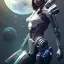 Placeholder: photo of a very very very very very very detailed cyborg assassin girl on a space ship, warframe armor, scifi, professionally color graded, interesting angle, sharp focus, 8 k high definition, insanely detailed, intricate, innocent, art by stanley lau and artgerm and h. r. giger