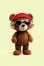 Placeholder: hip hop teddy bear headphones blocks