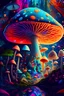 Placeholder: A colorful and magical world full of psilocybin