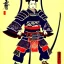 Placeholder: Samurai warrior vintage, Ukiyo-e