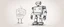 Placeholder: badly drawn robot